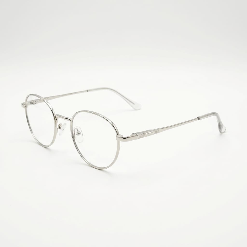 FLOCK Premium Round Frame M-7710 Silver